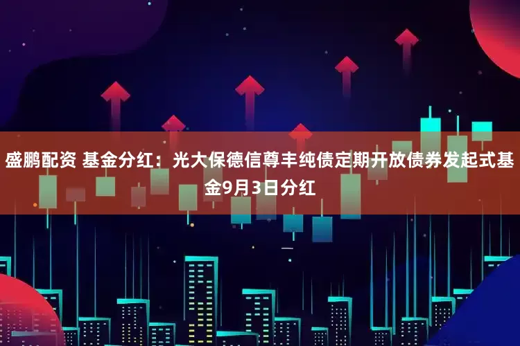 盛鹏配资 基金分红：光大保德信尊丰纯债定期开放债券发起式基金9月3日分红